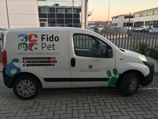 furgone Fido Pet inceneritore Empoli